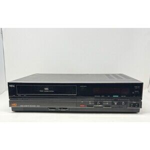 NEC N915U HQ VHS VCR Video Cassette Recorder Player Powers On For Parts Repair